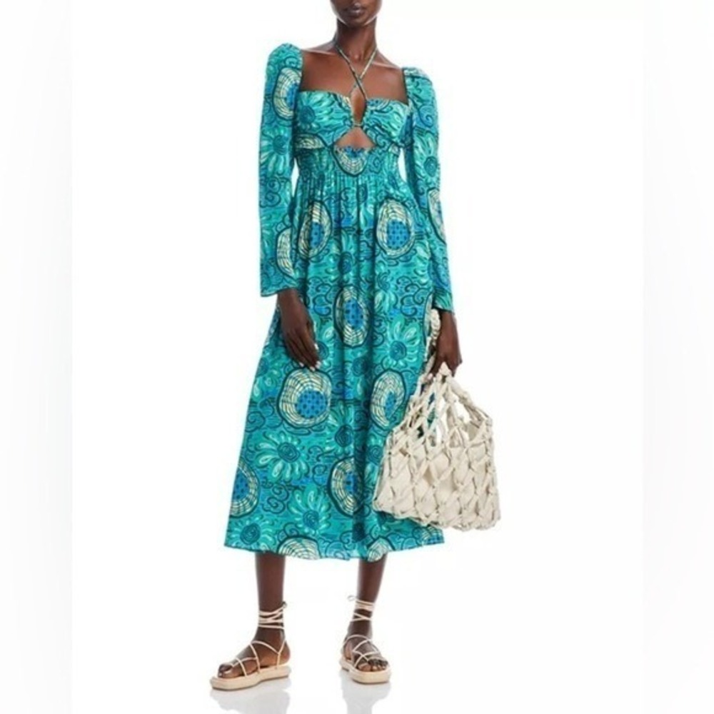 RHODE Phoenix Maxi Printed Dress size 0